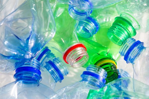 Community recycling program in action